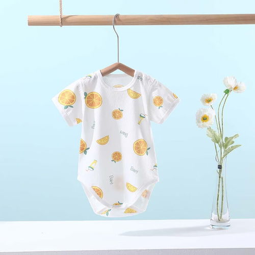 童泰夏季嬰兒連體衣 輕薄無痕，寶寶舒適首選
